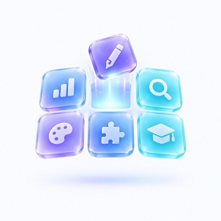 A grid of skill tiles with one new skill being installed